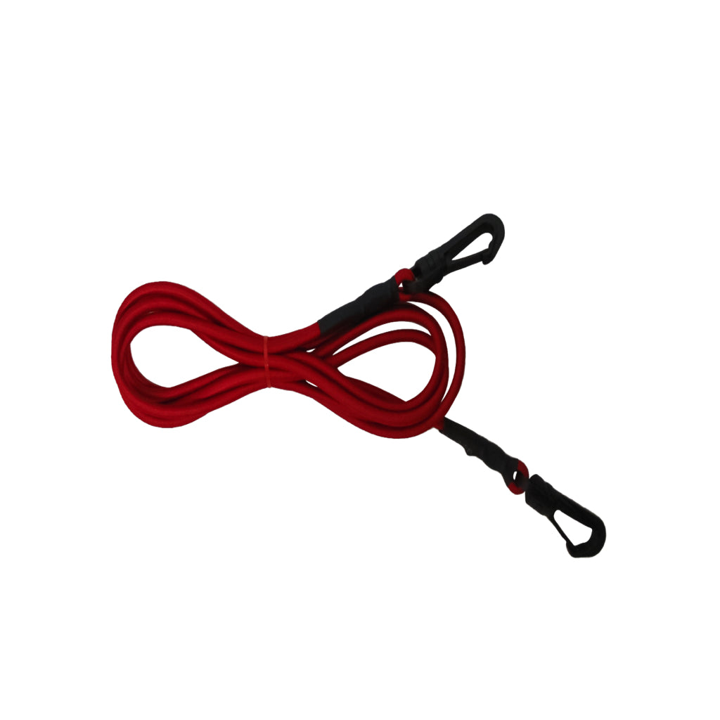 heavy duty athletic training bungee cord showing non rust securing rings
